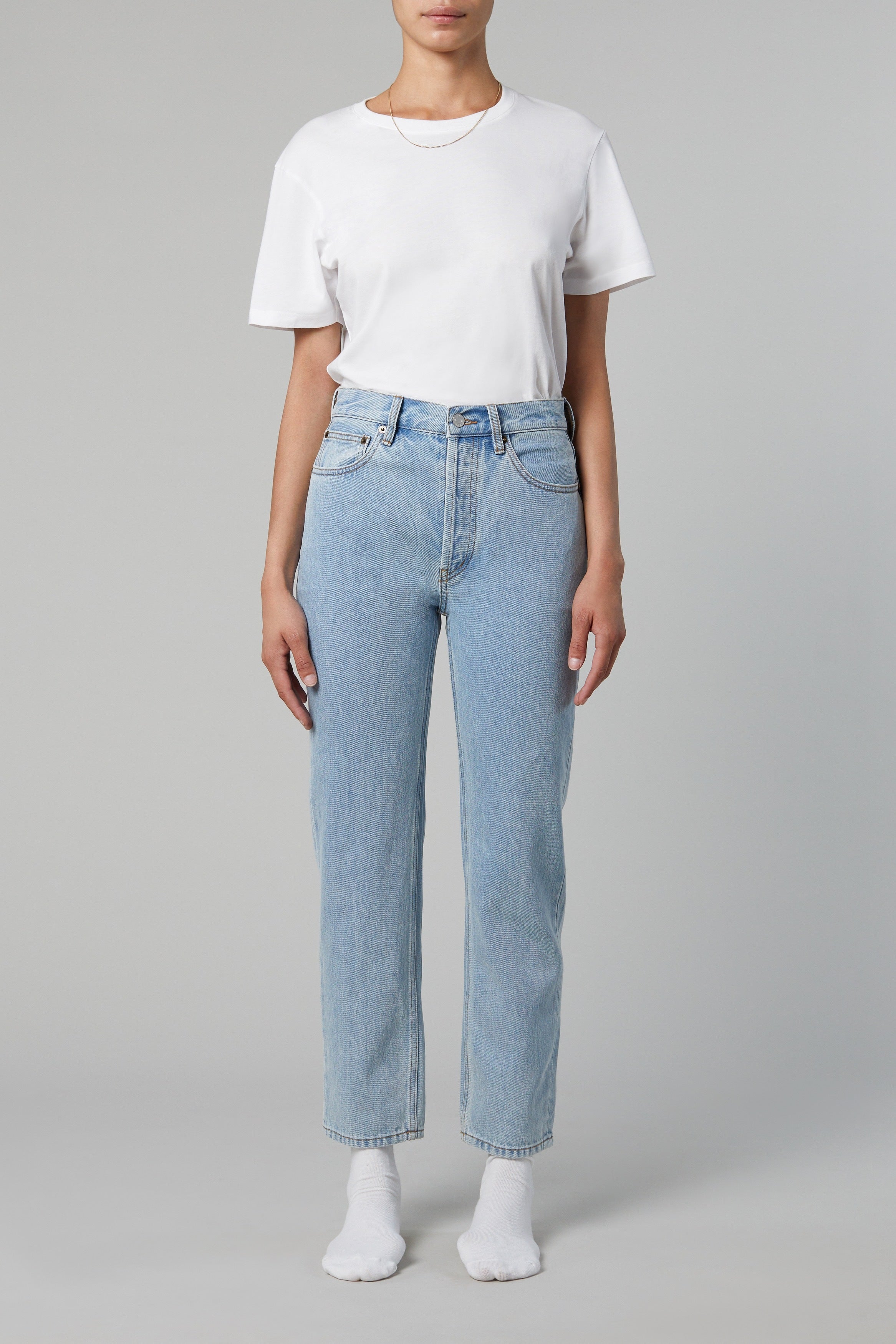 【関税込み】Still Here ブルー Tate ジーンズ Tate in Vintage Blue – Still Here New York