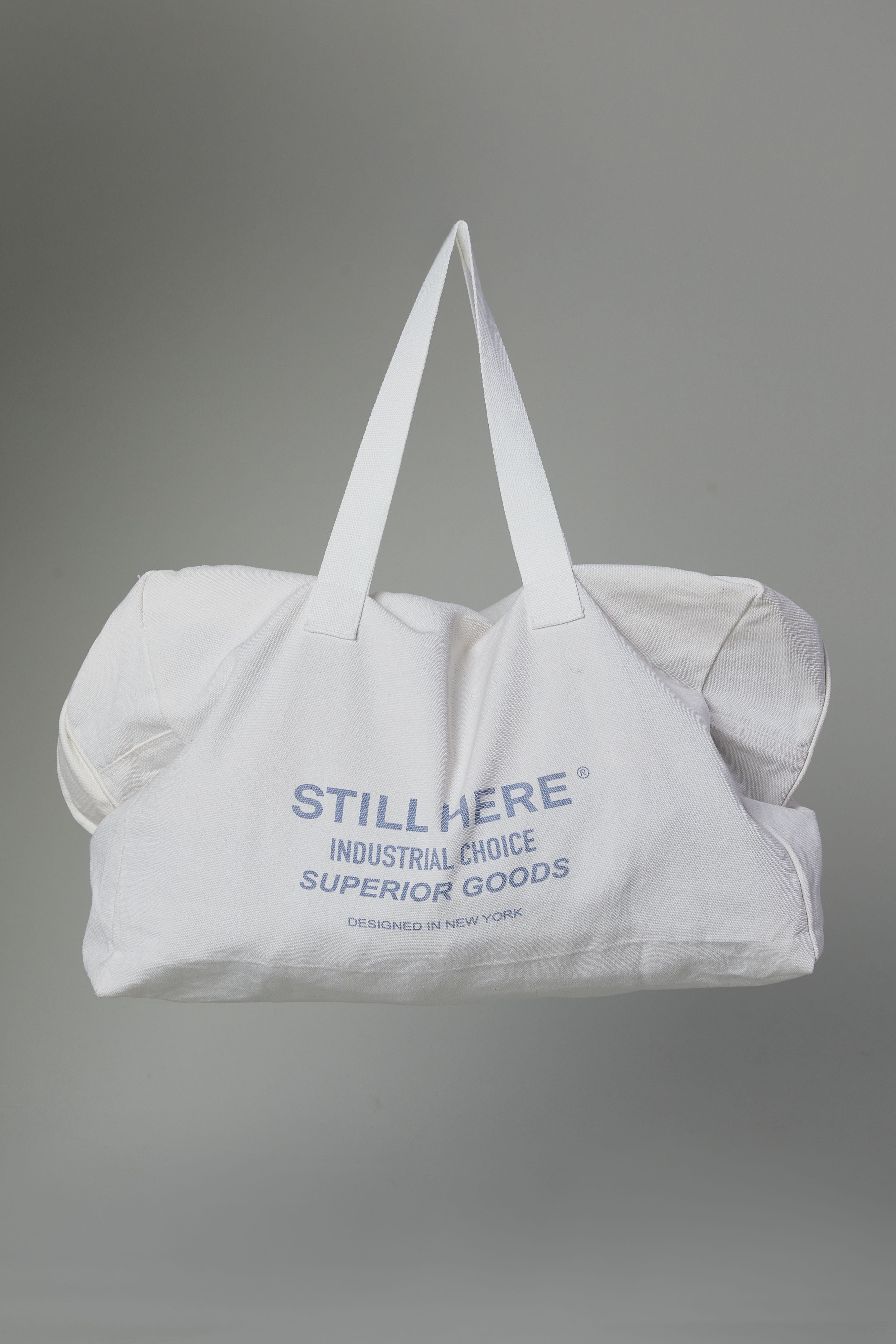 ★2022SS新作★YESEYESEE★Y.E.S Cotton Twill Tote Bag yeseyesee Y.E.S Cotton Twill Tote Bag - Blue | 하이츠스토어