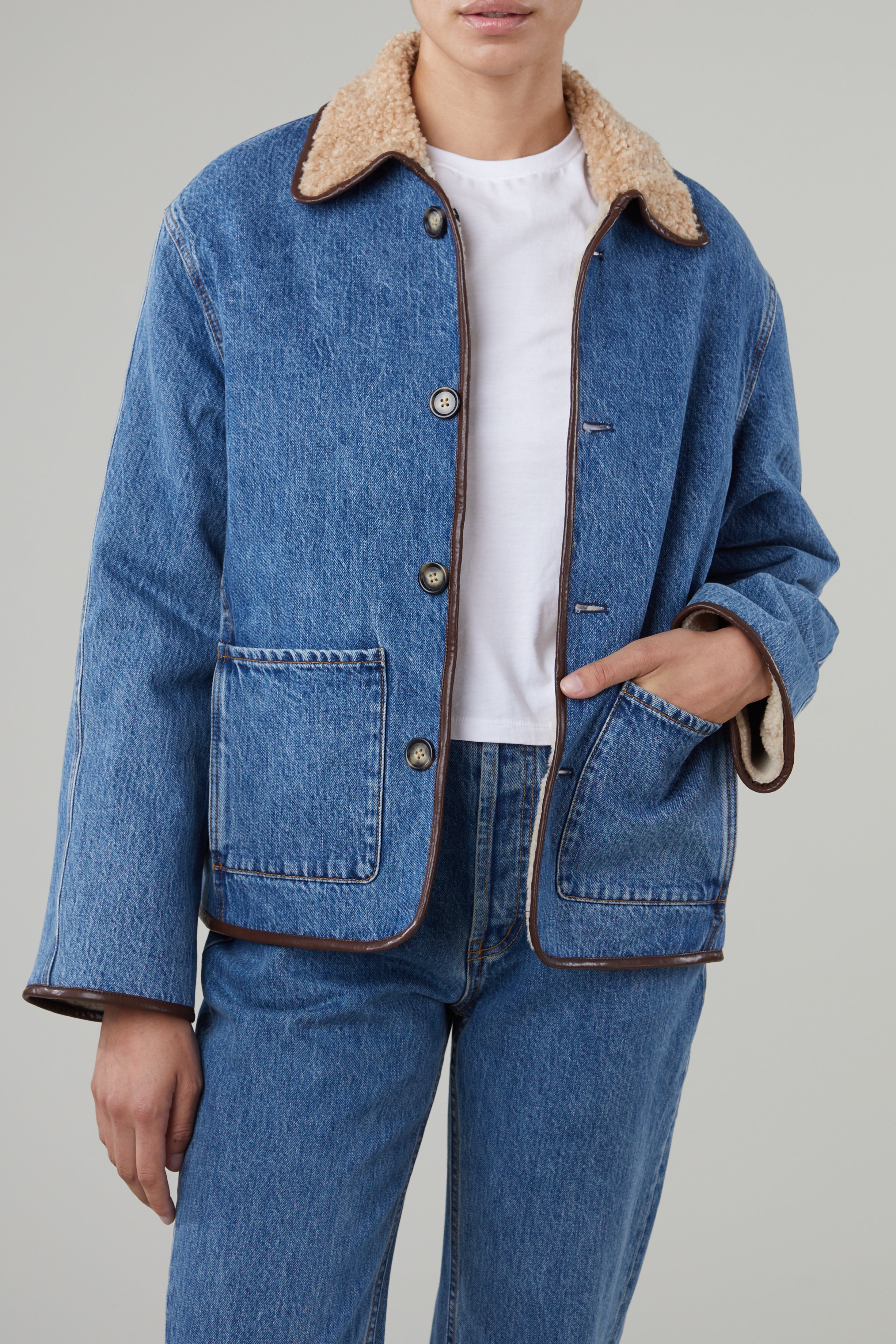 Townes Jacket in Classic Blue