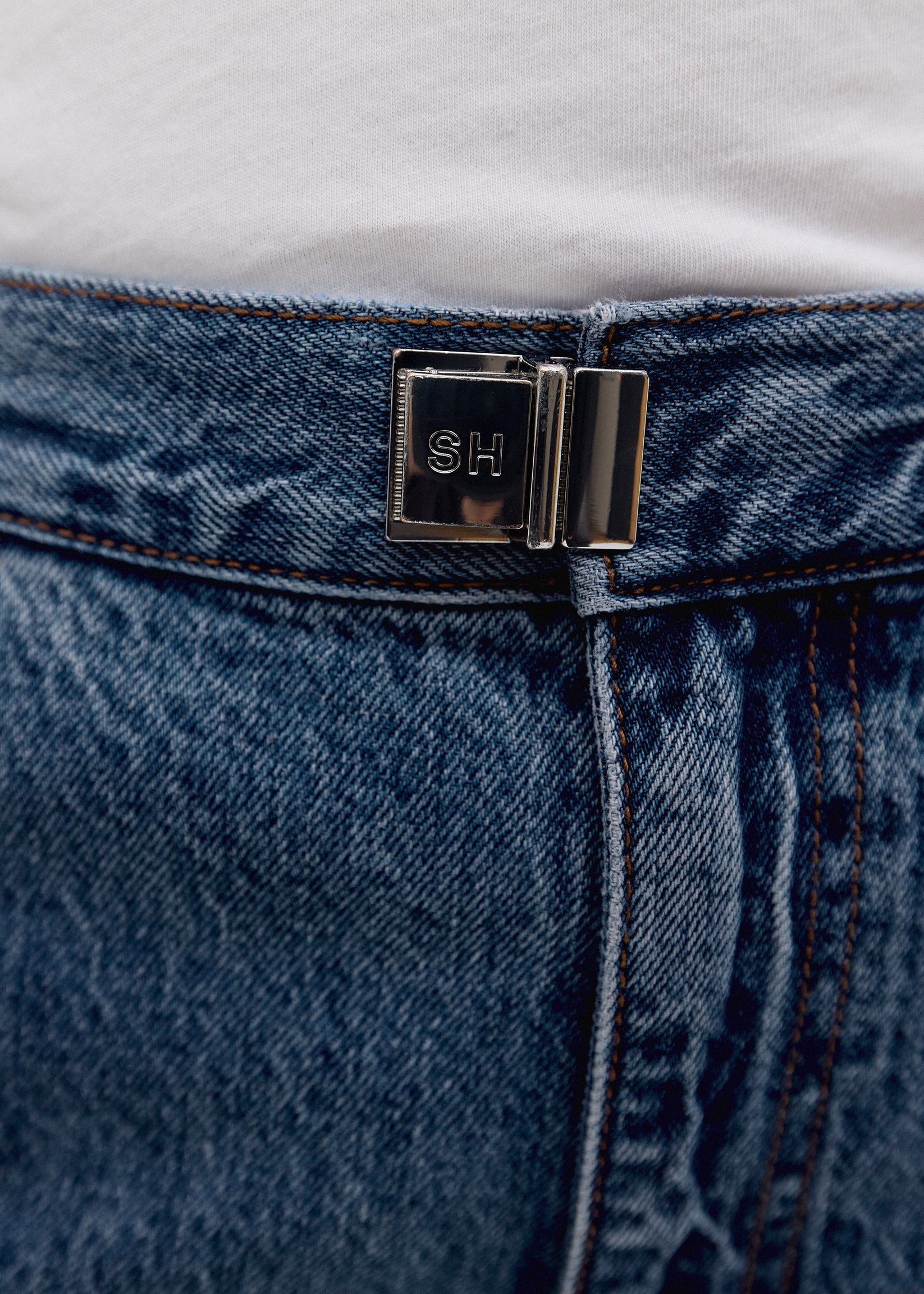 STILL HERE - Buckle Jeans - Milk main image 0