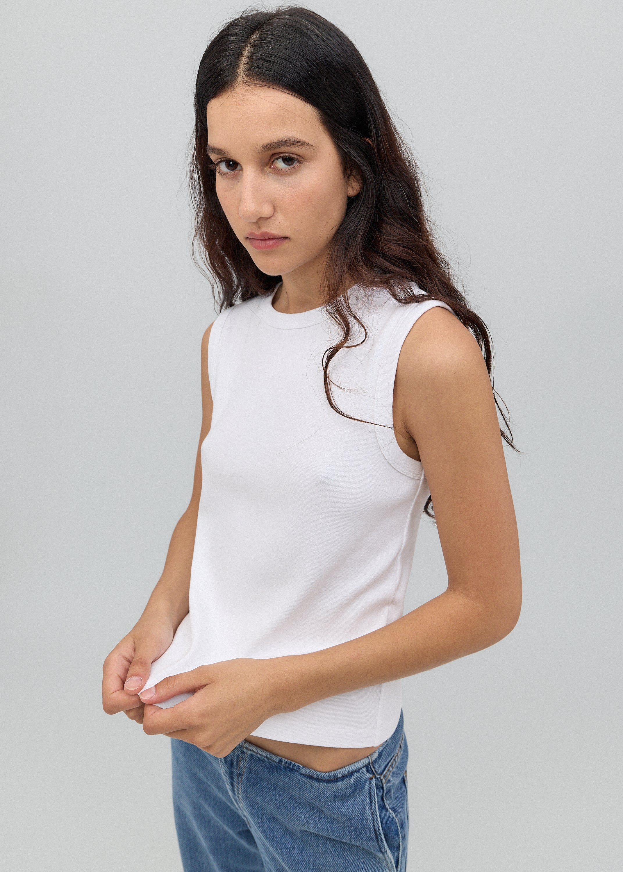The Undershirt in White