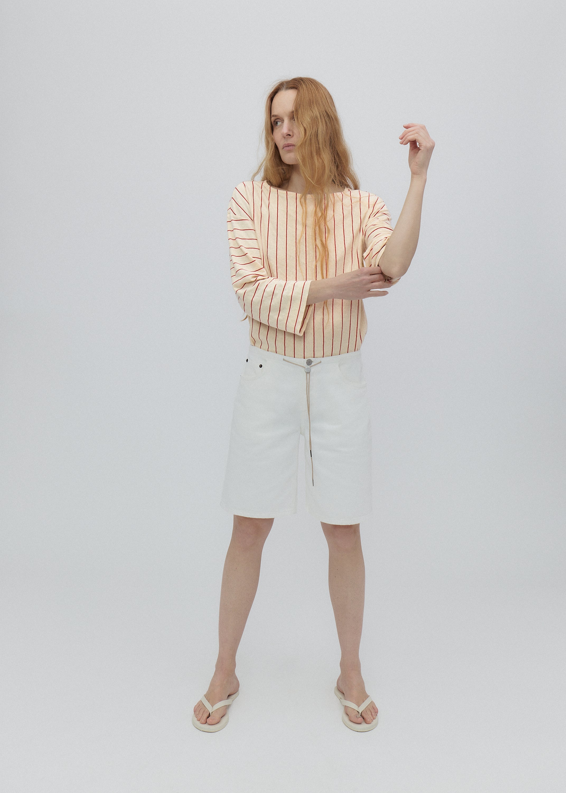 Cool Shorts in Milk