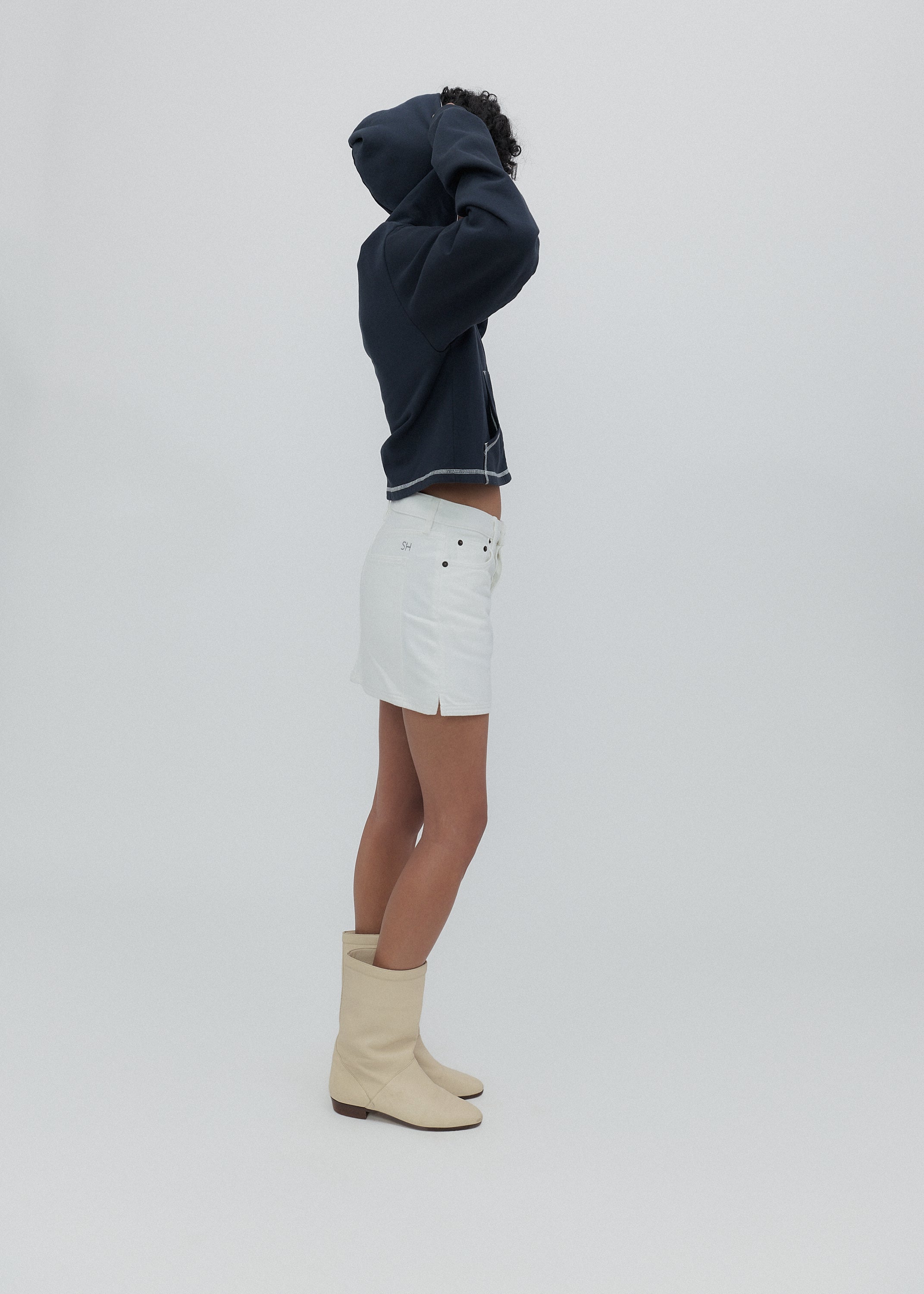 Holly Skirt in Milk