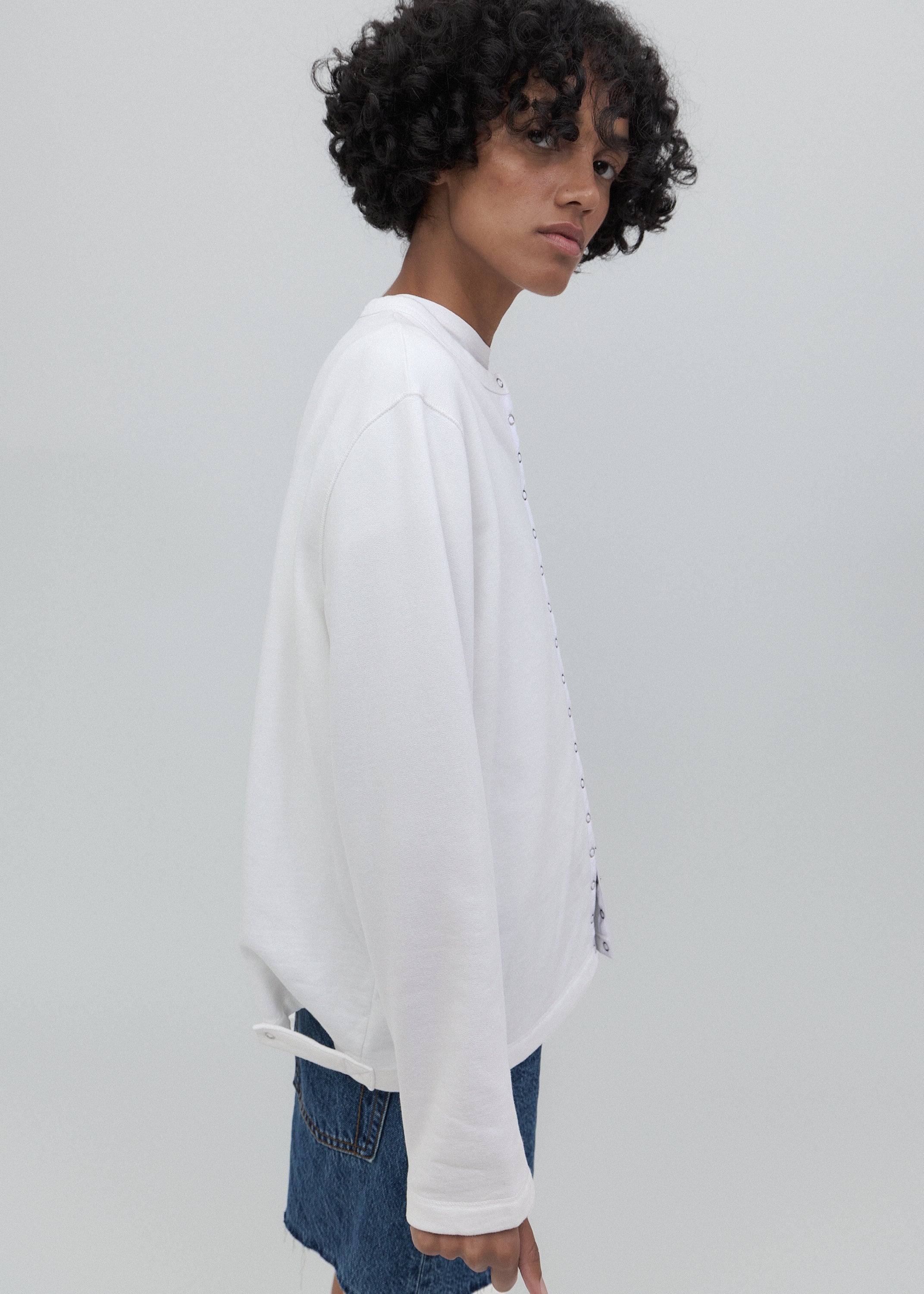 Avenue Shirt in Milk