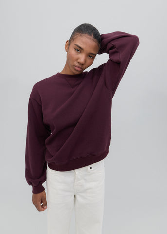 The Sweatshirt in Plum