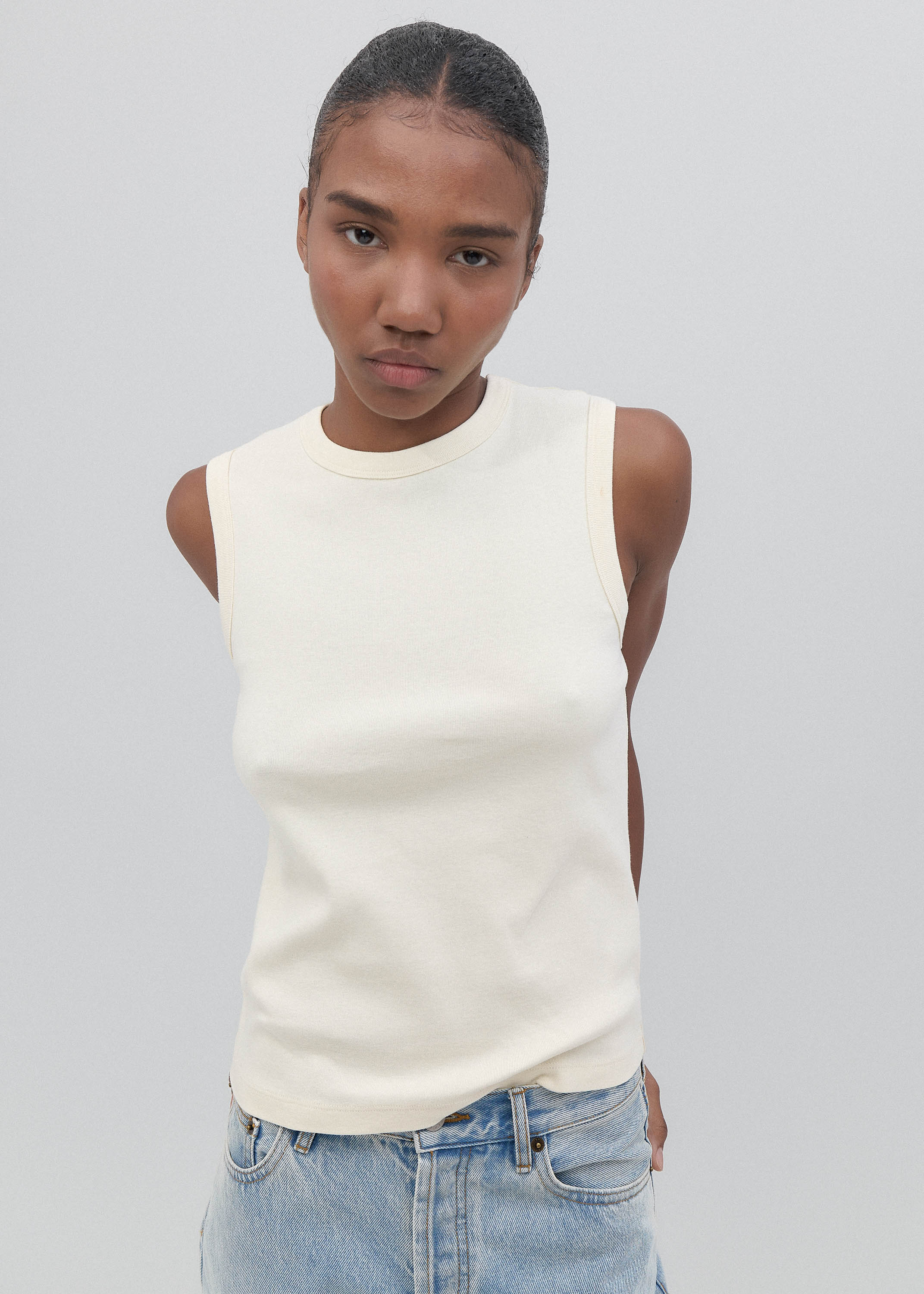 The Undershirt in Cream