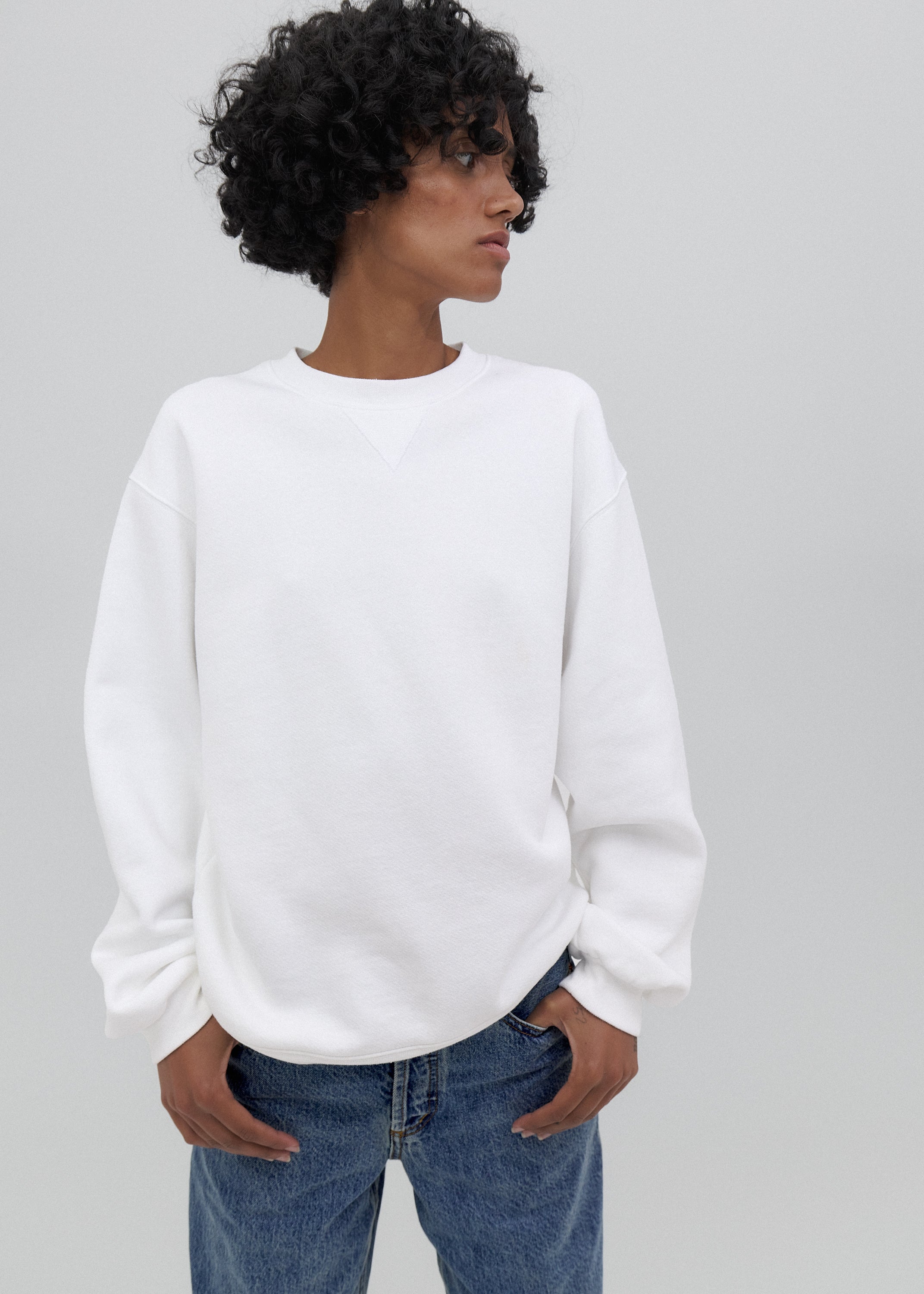 The Sweatshirt in White