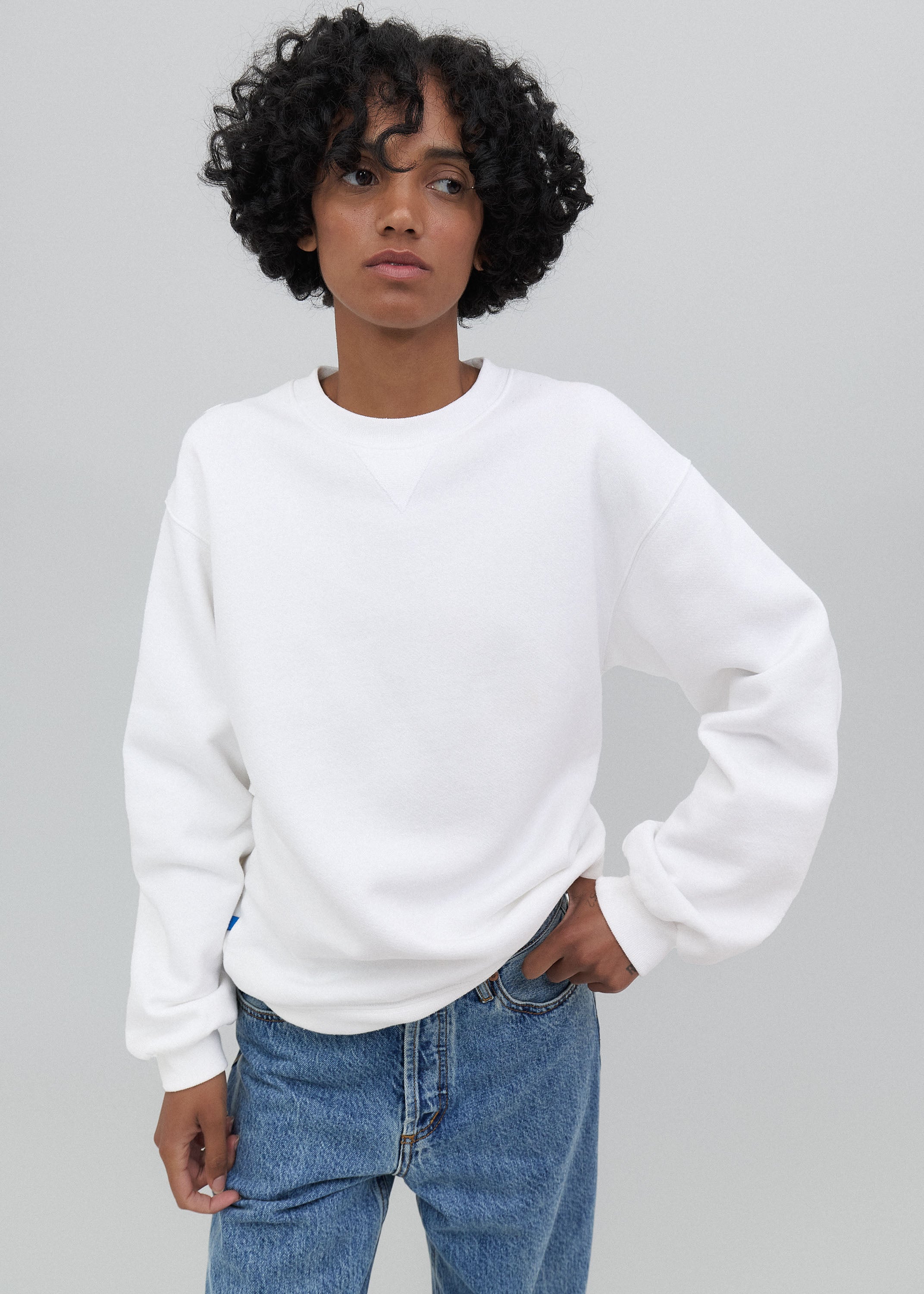 The Sweatshirt in White