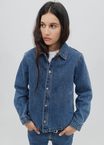 Coach Jacket in Classic Blue