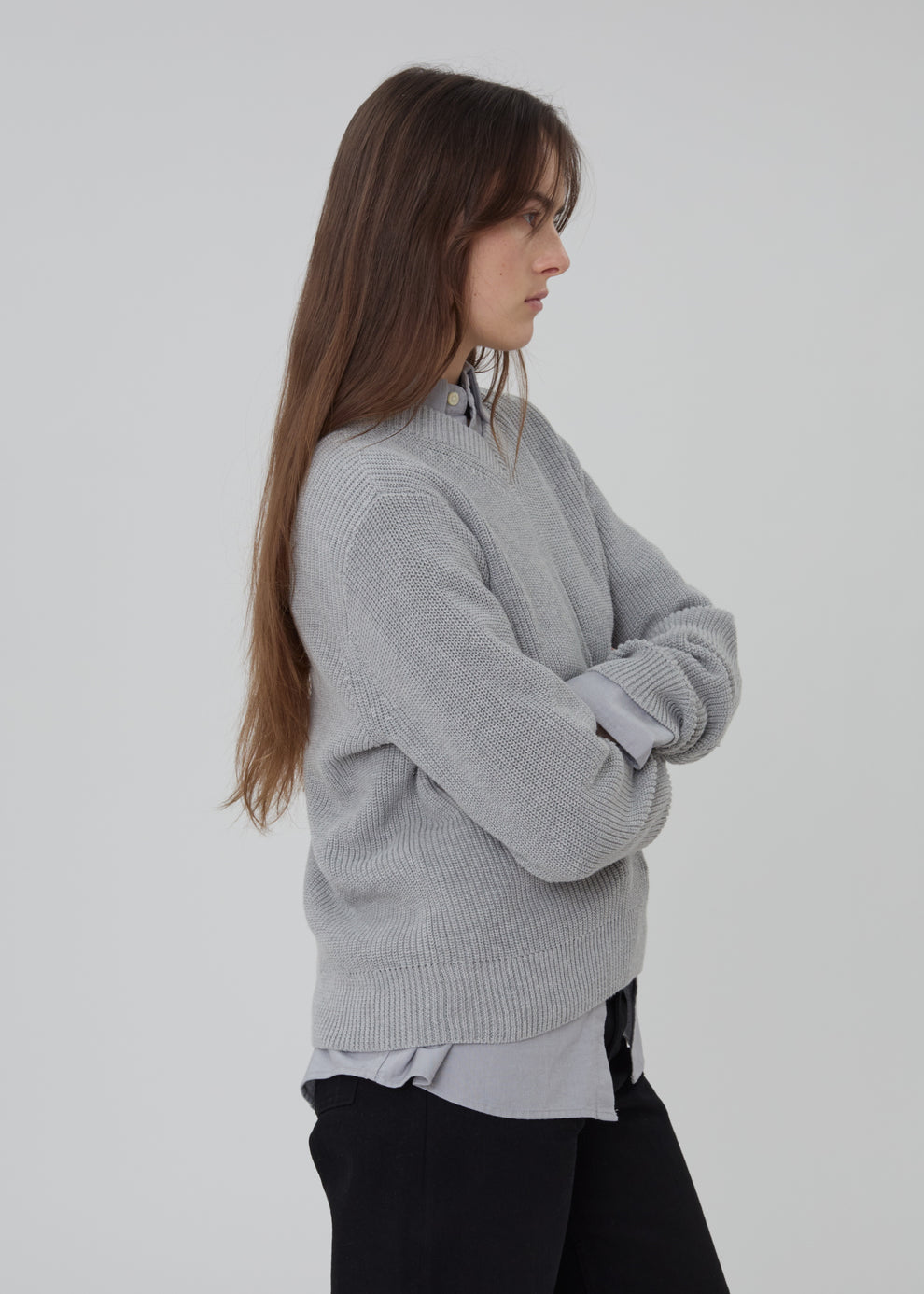 Hotel Sweater Long Sleeve in Dust