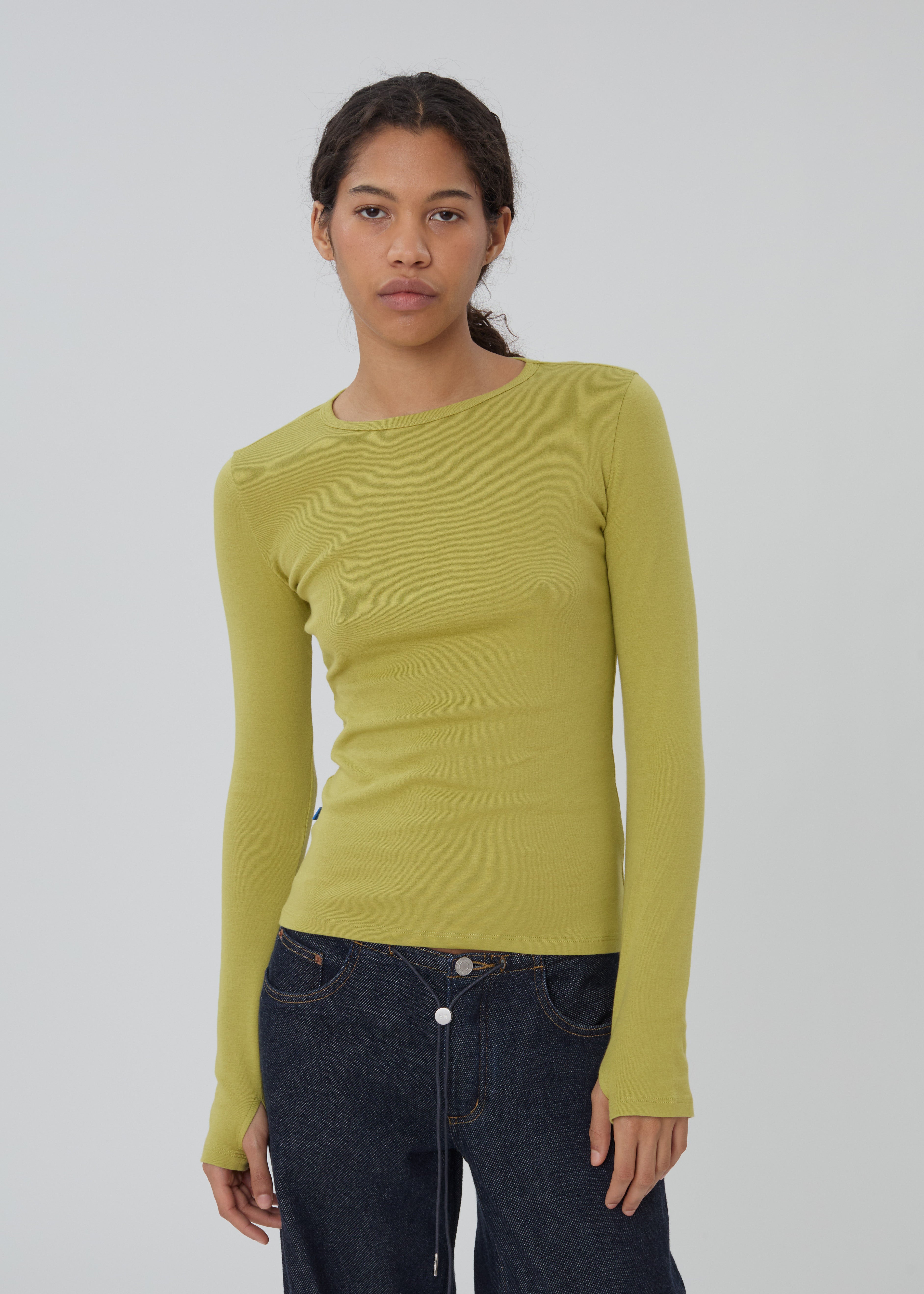 The Long Sleeve Shirt in Sap