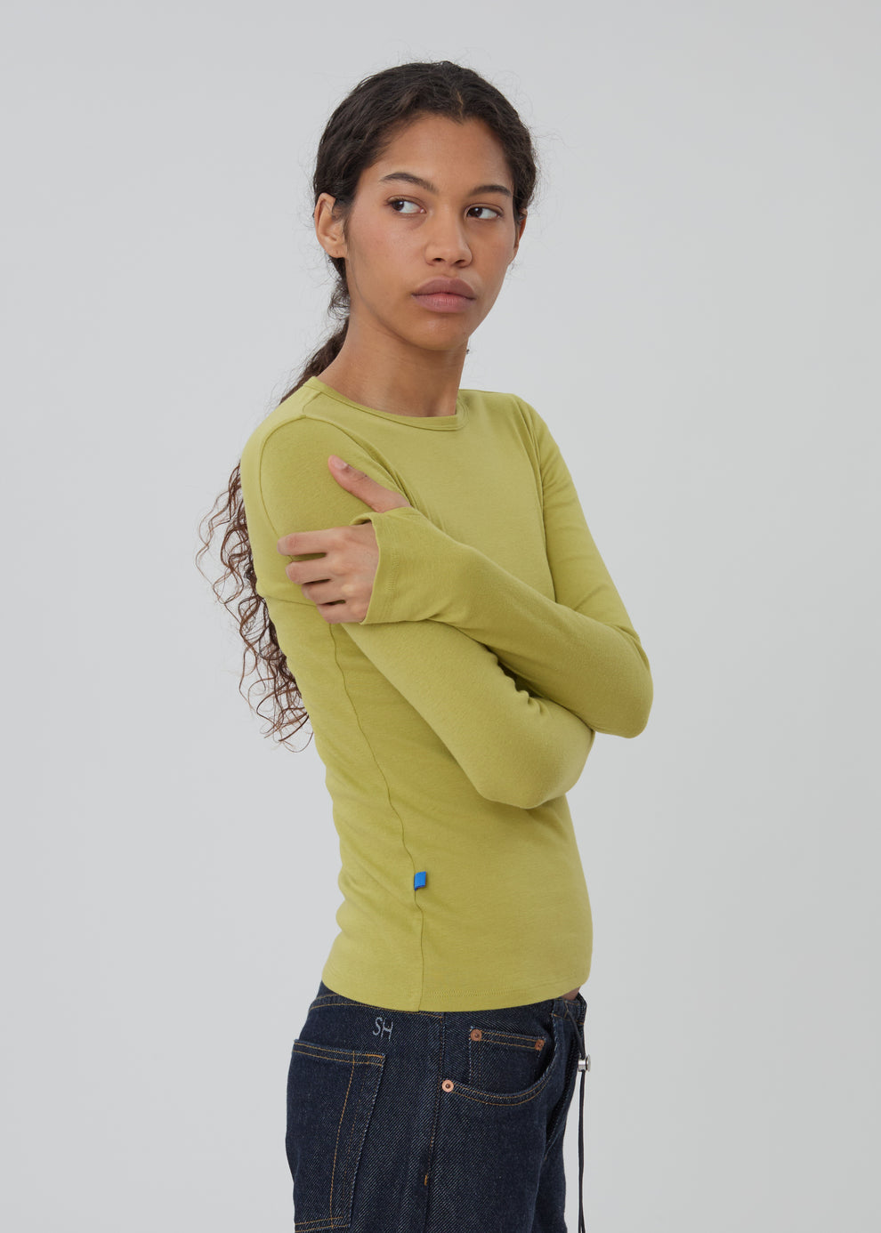 The Long Sleeve Shirt in Sap