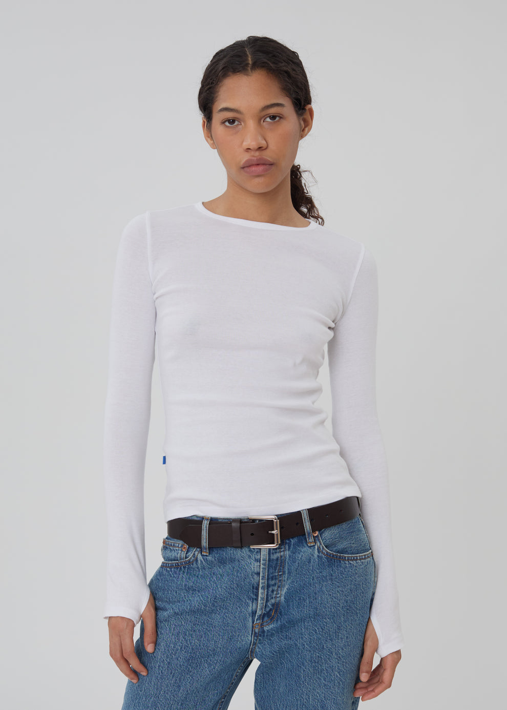 The Long Sleeve Shirt in White