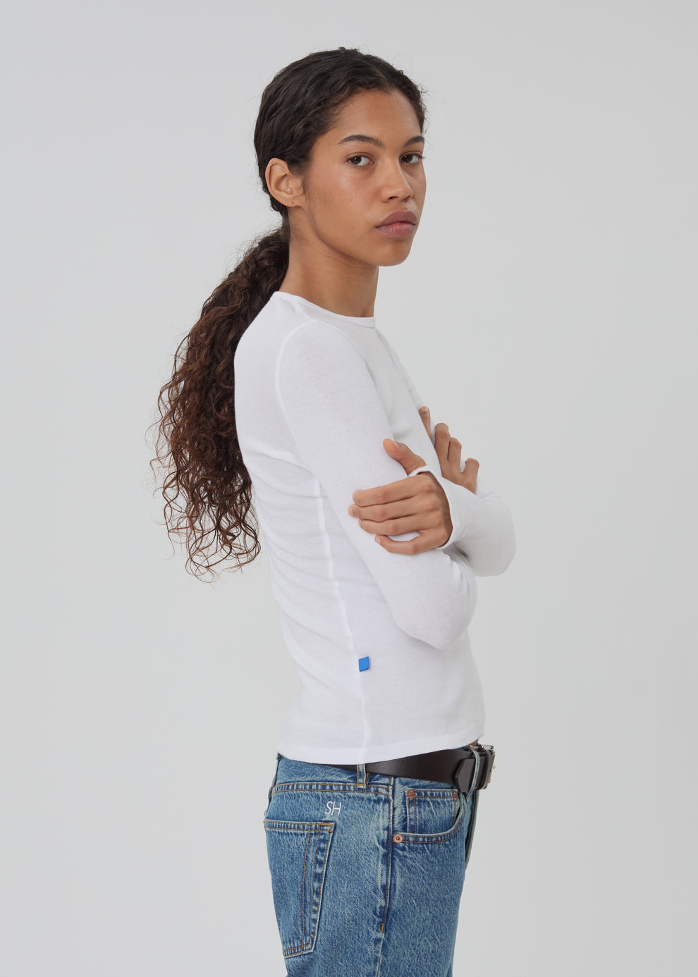 The Long Sleeve Shirt in White