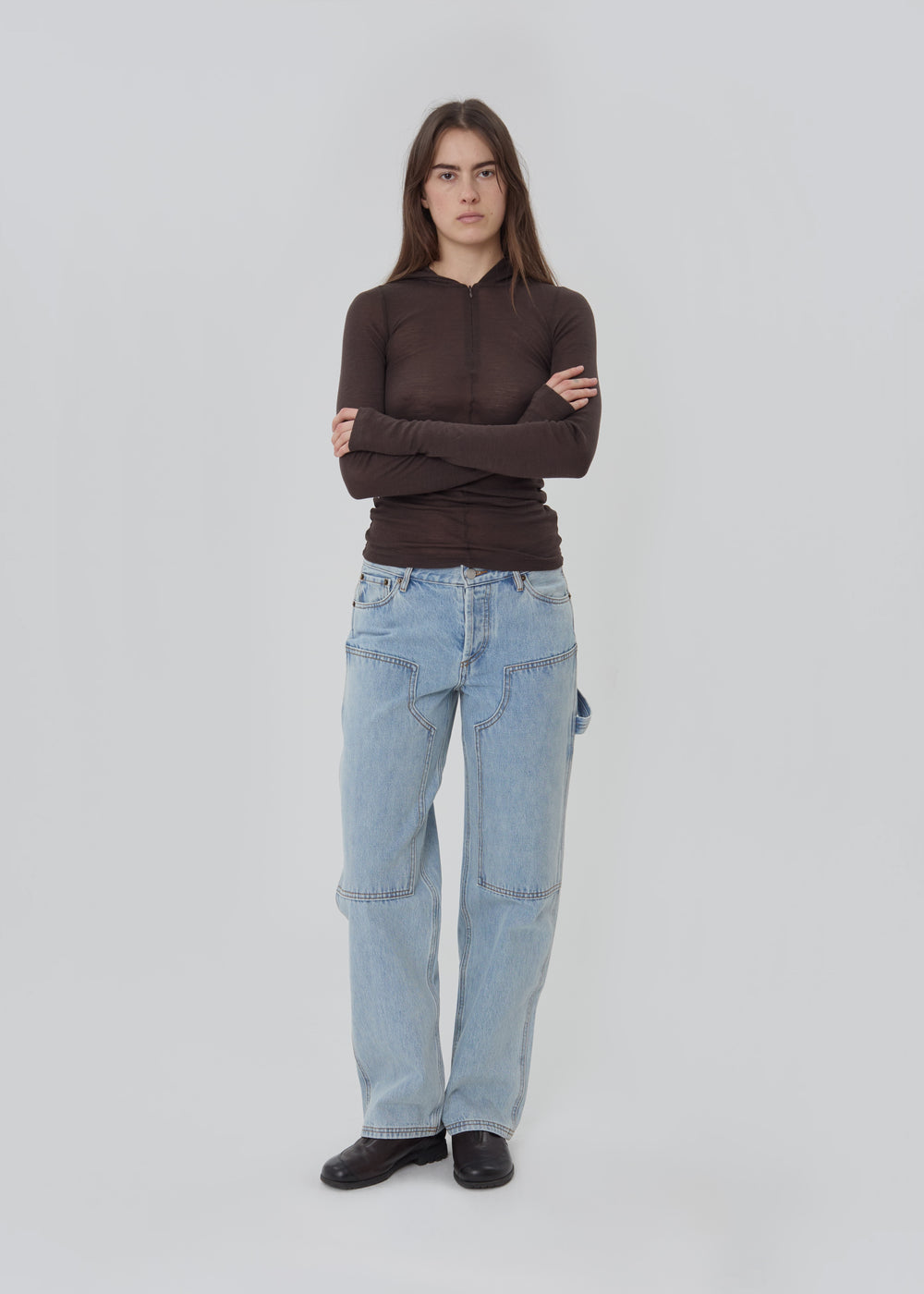 Subway Jean in Vintage Blue