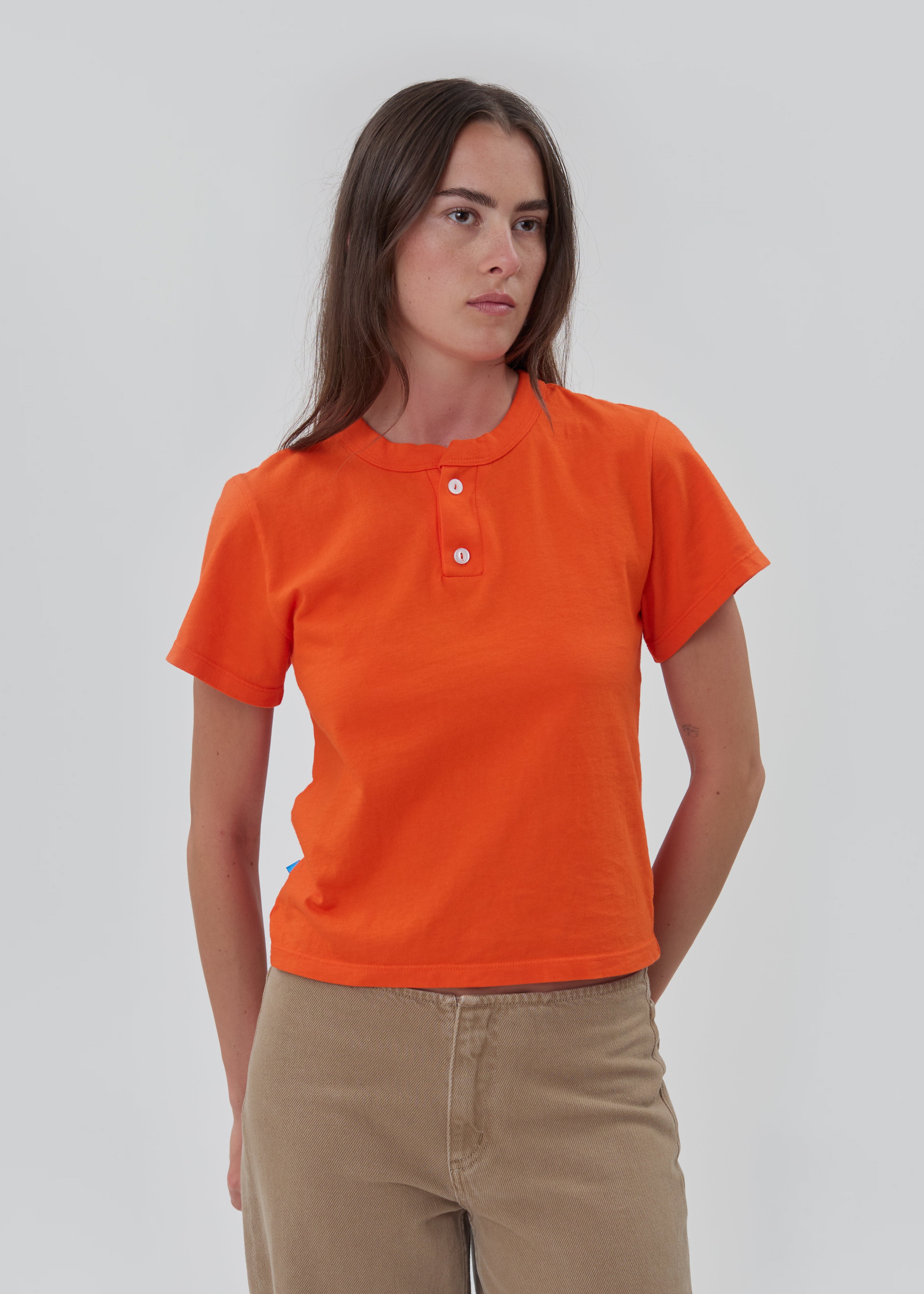 The Henley in Orange
