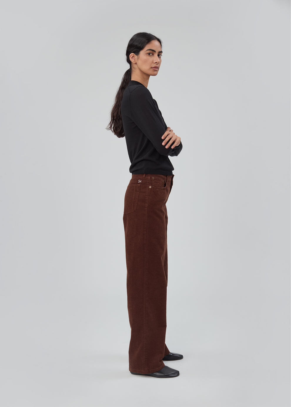 Everyday Jean in Chocolate Corduroy