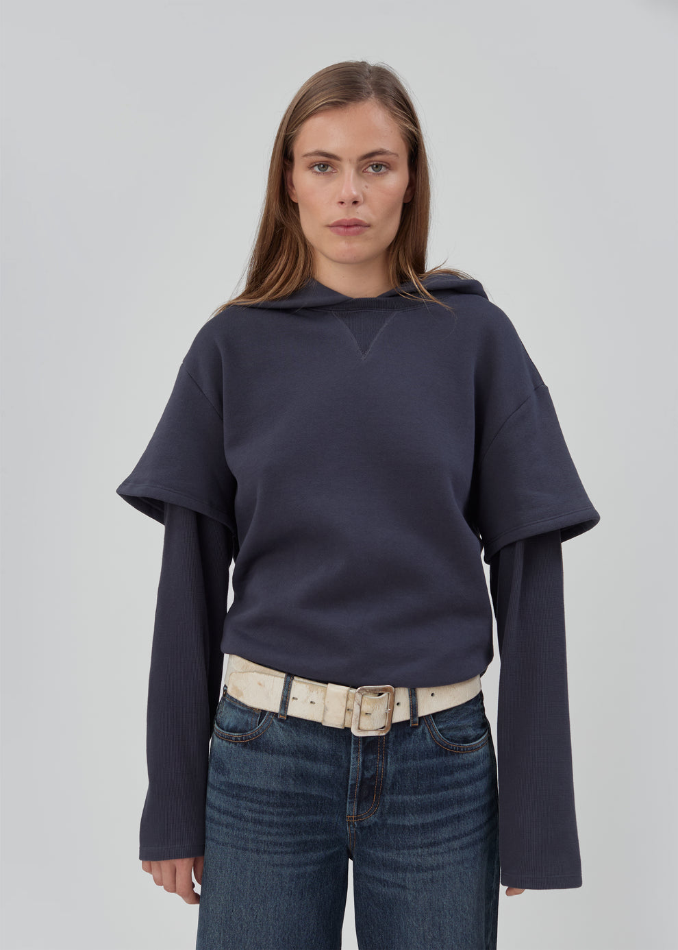 2Tee Sweatshirt in Navy