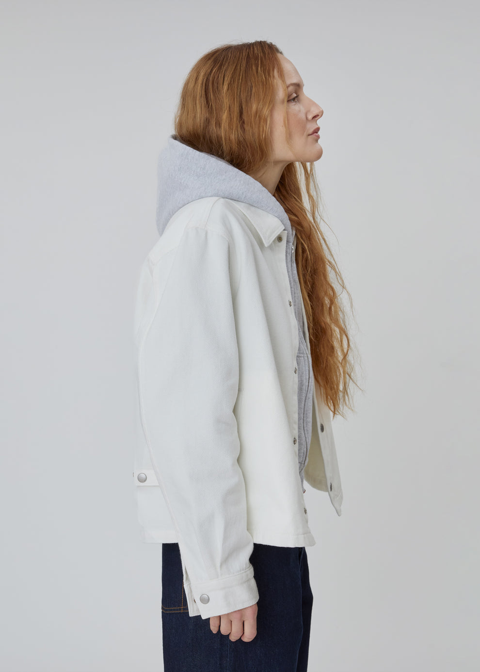 Coach Jacket in Milk