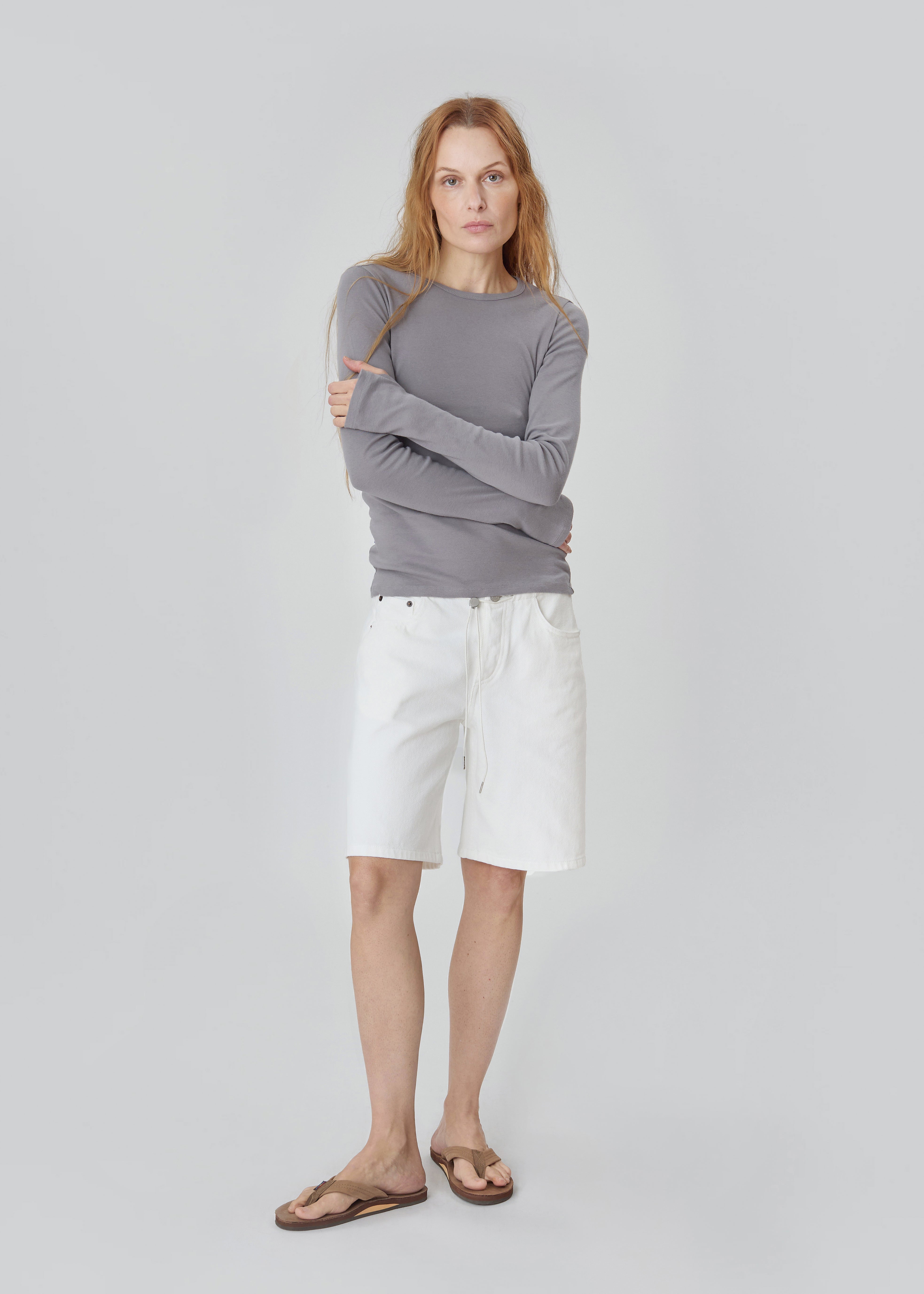 Cool Shorts in Milk from Still Here - $245