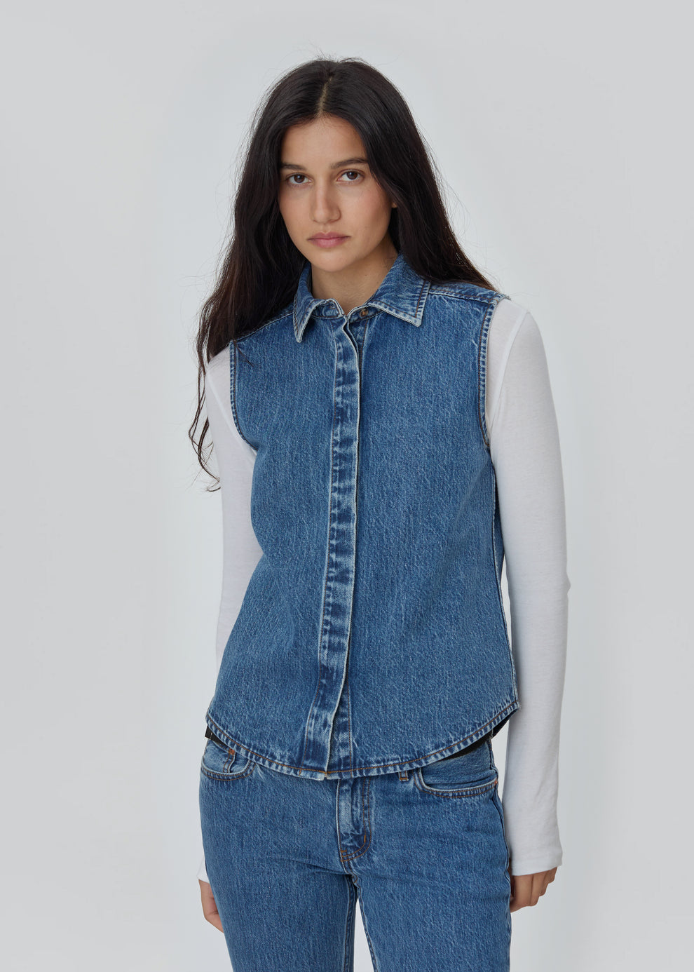 Emma Top in Classic Blue