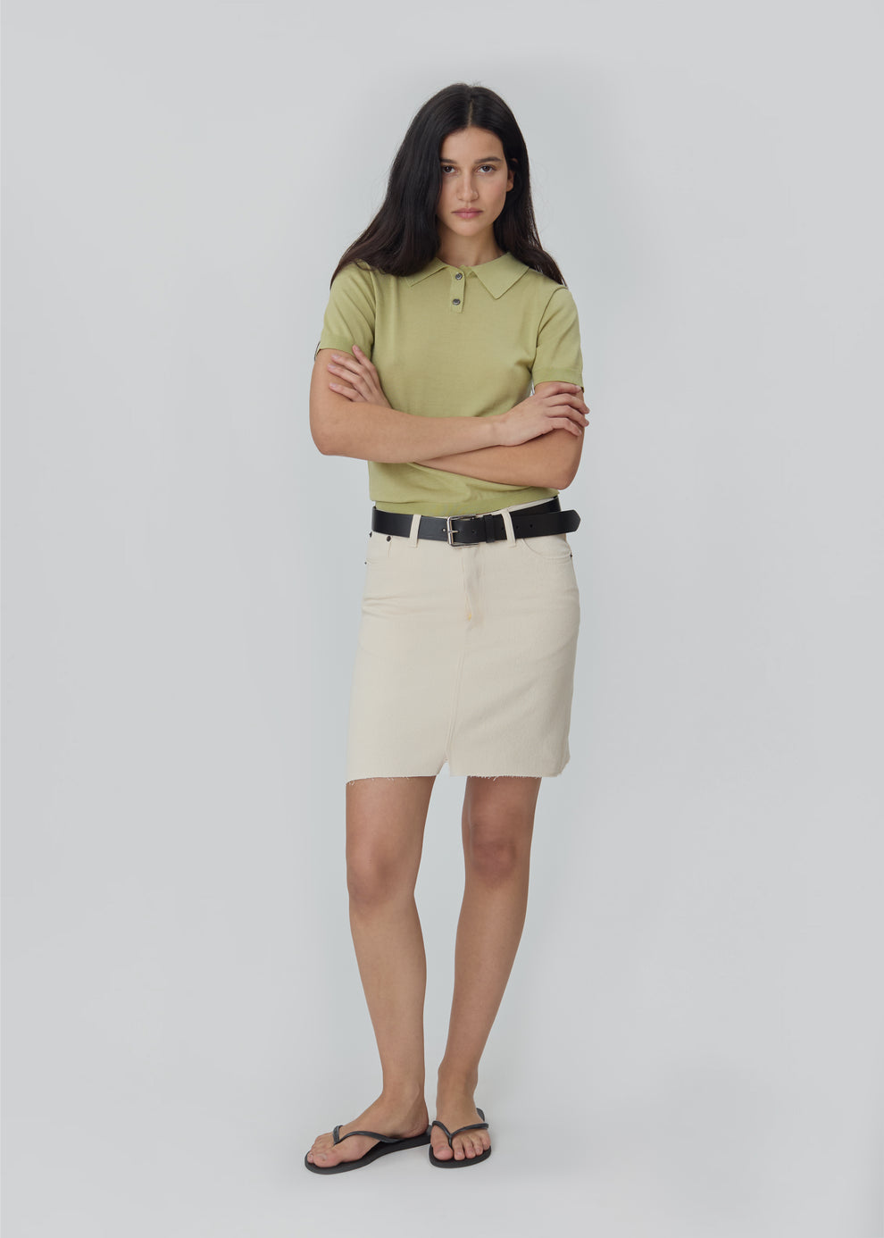 Lima Skirt in Bone
