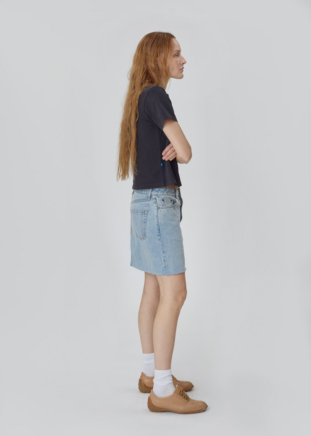 Lima Skirt in Vintage Blue