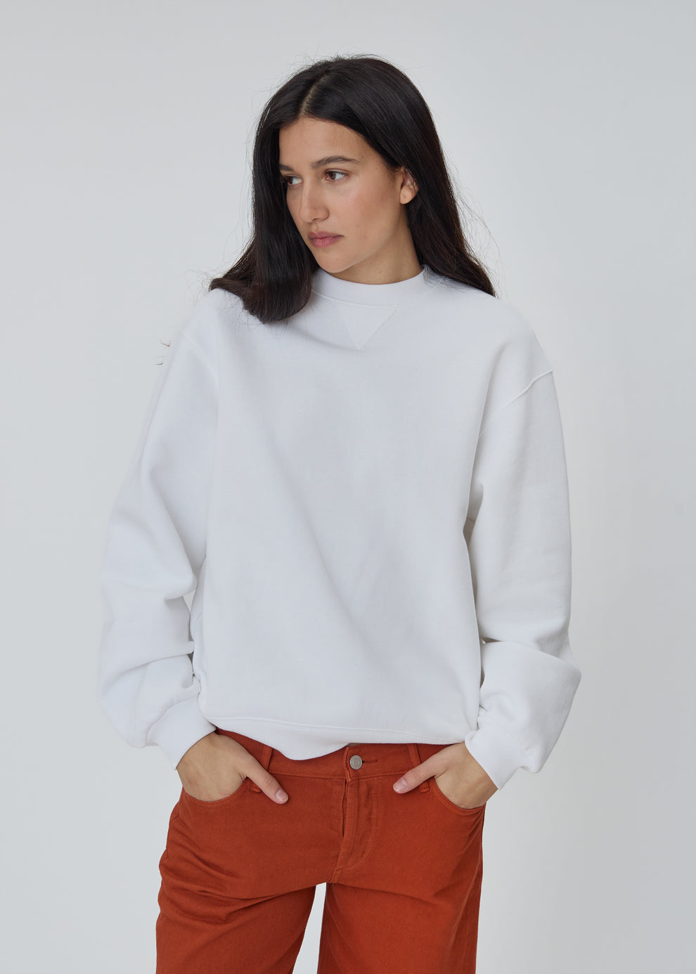 The Sweatshirt in White