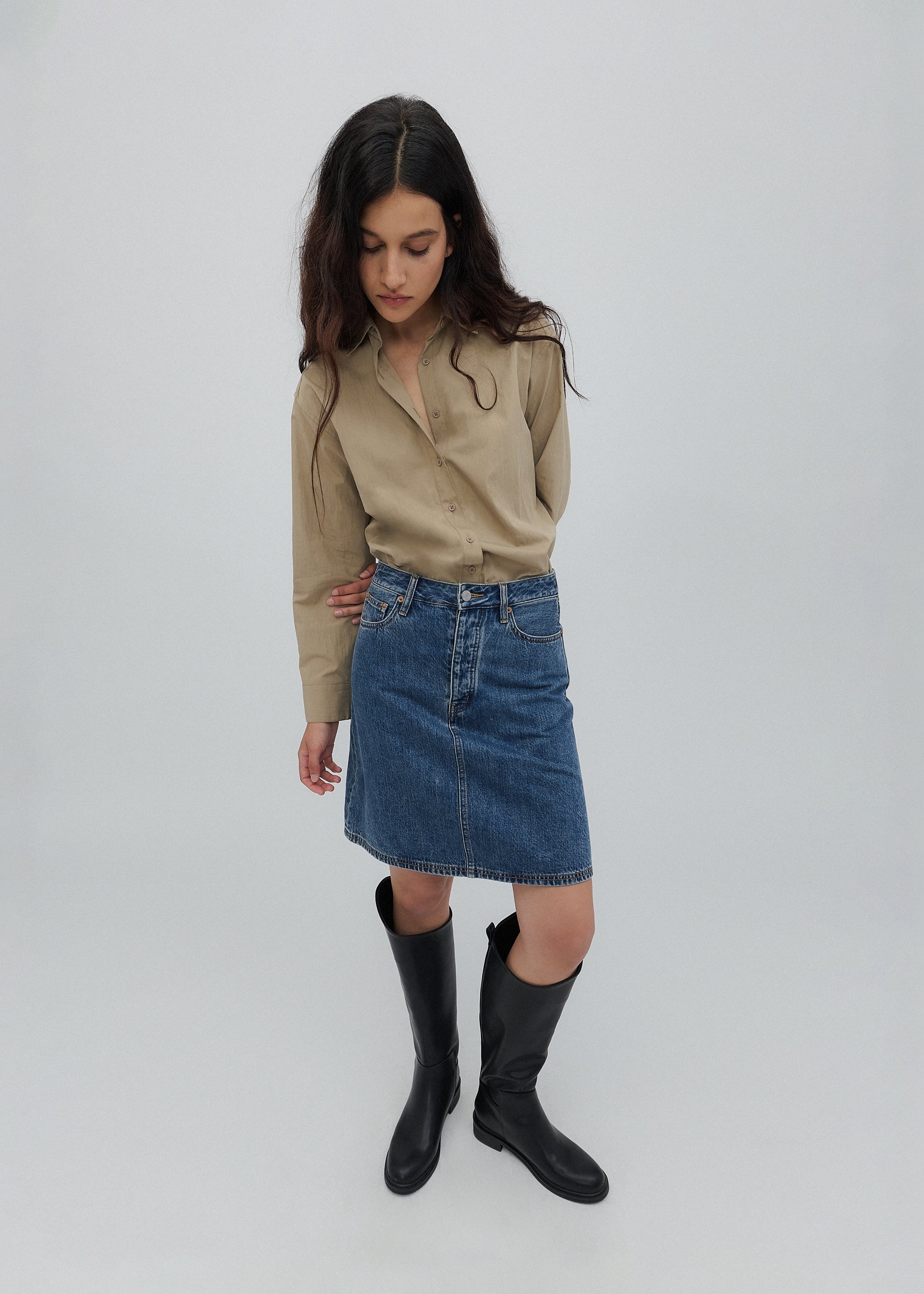 Girl Skirt in Classic Blue