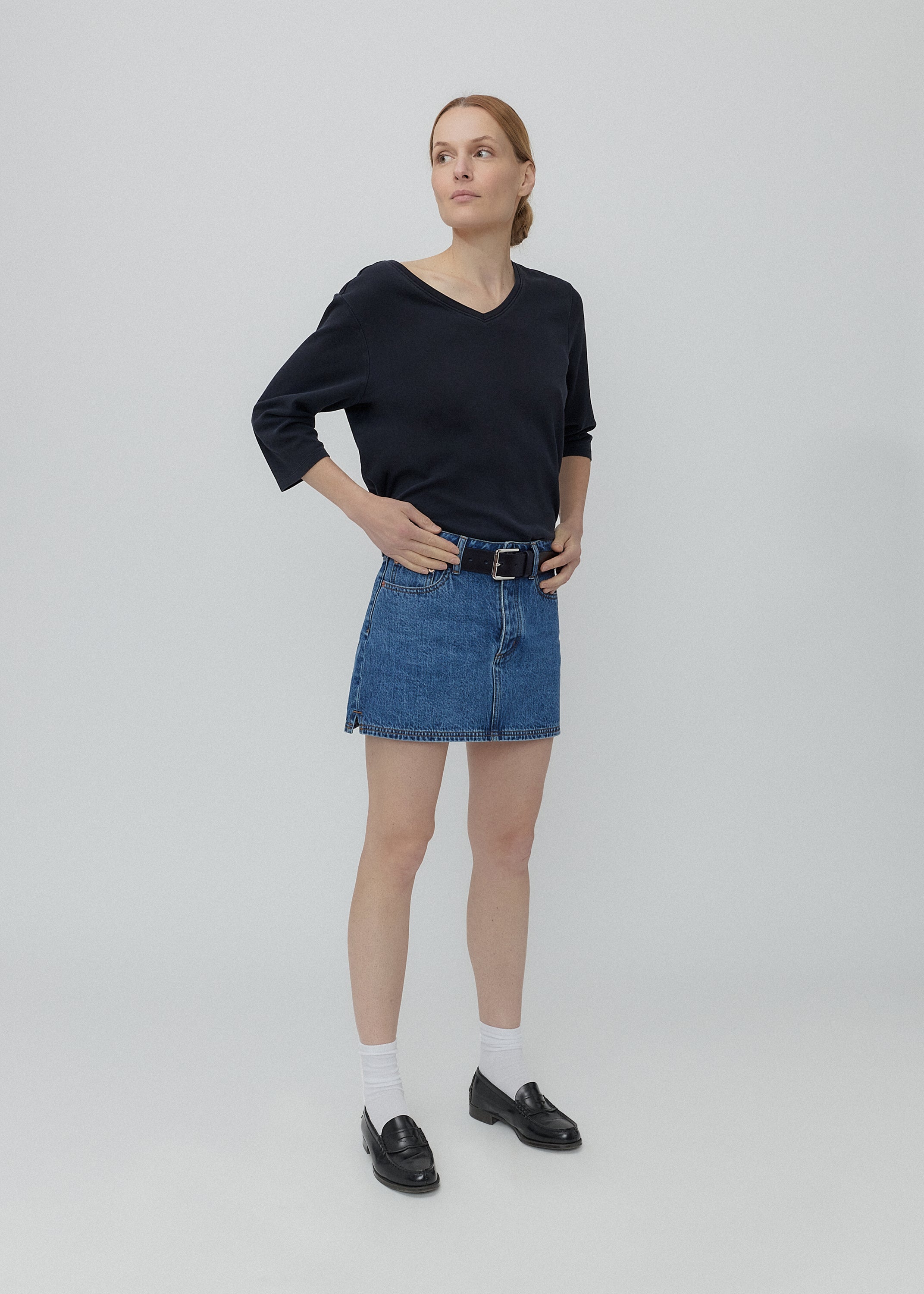 Holly Skirt in Classic Blue