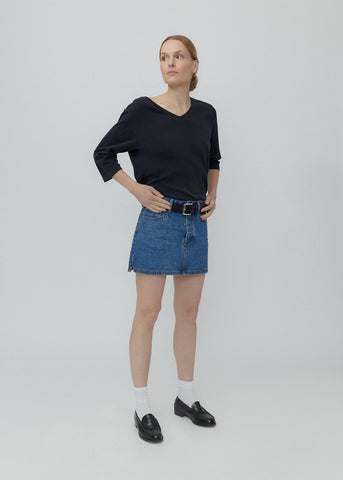 Holly Skirt in Classic Blue