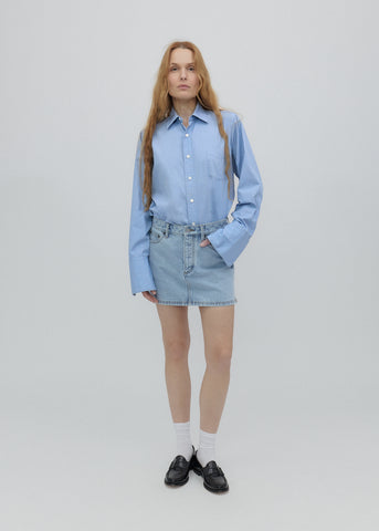 Holly Skirt in Vintage Blue