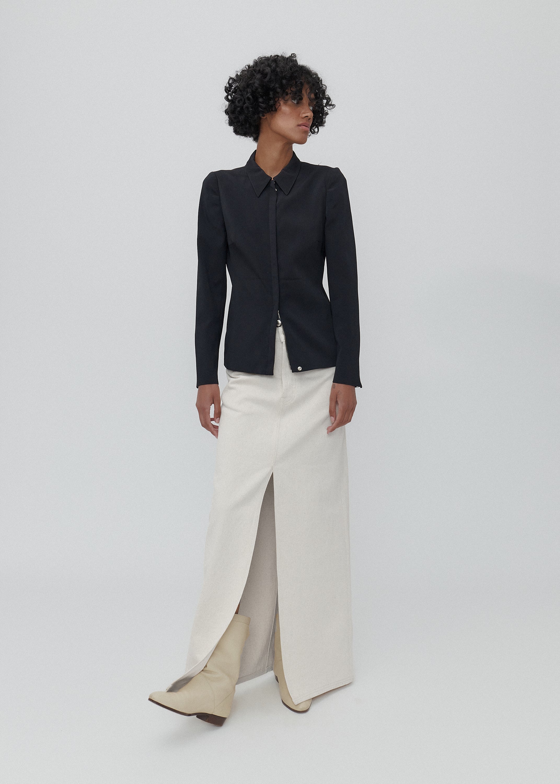 Lima Skirt in Bone