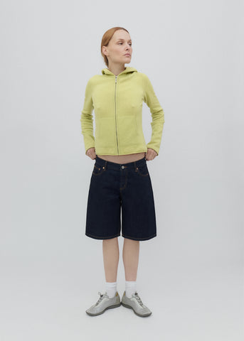 Stoop Short in Indigo Indigo