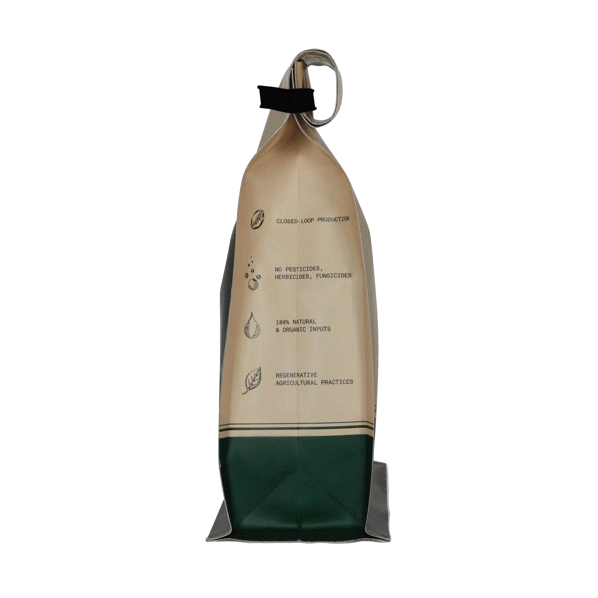 Packaging for Still Here Cafe Original coffee with branding and information on the front.